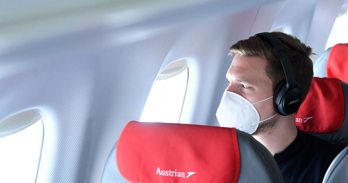 Ab 1. Juni müssen auf AUA-Flügen keine Masken mehr getragen werden