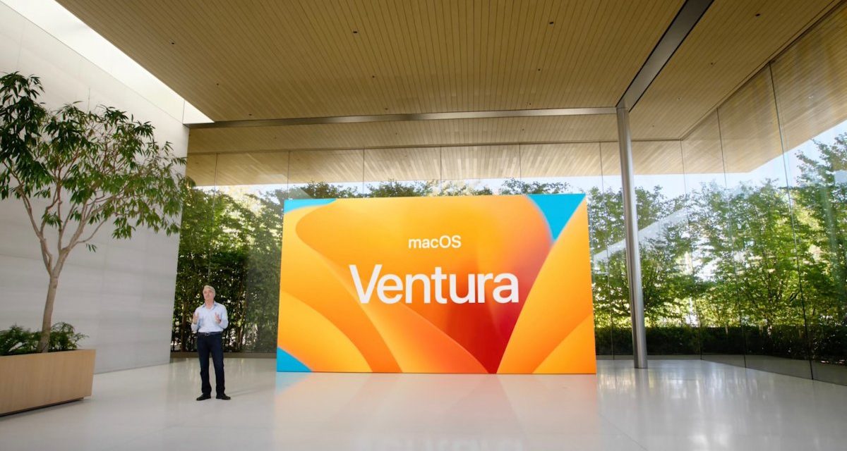 macOS 13 Ventura: Apple zeigt Mac-Betriebssystem auf der WWDC 2022