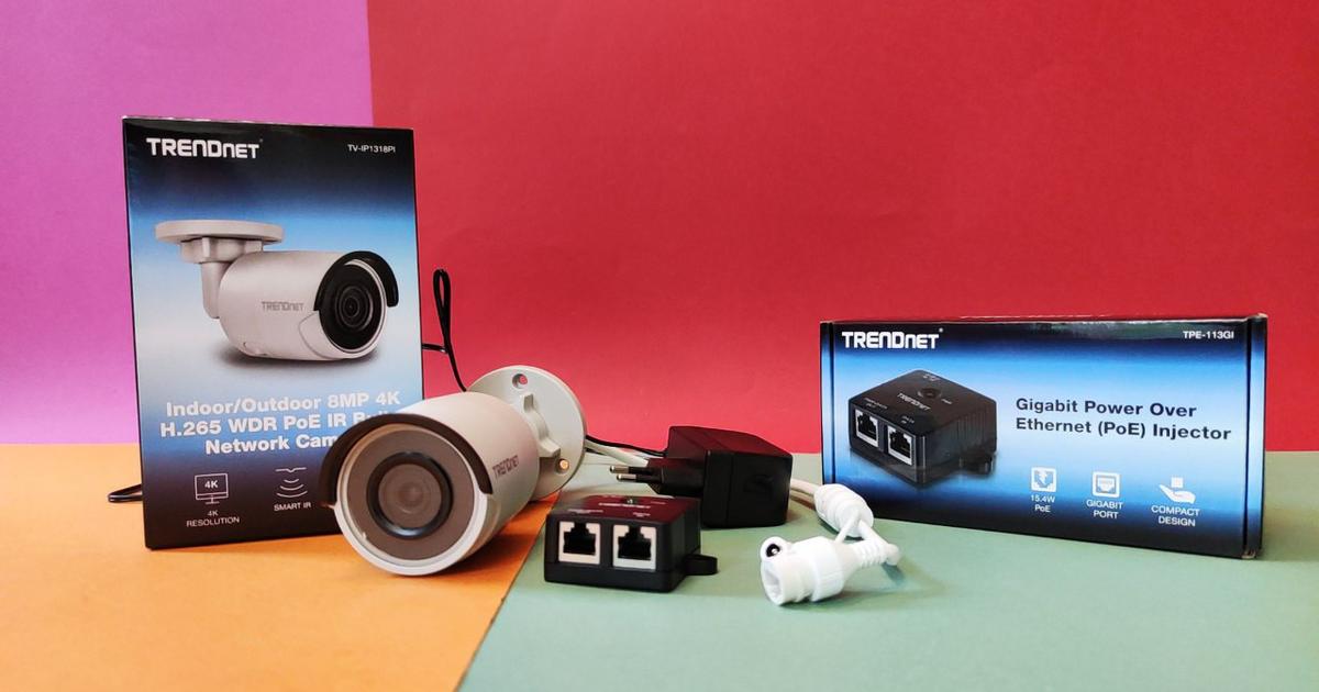 Trendnet TV-IP1318PI im Test: 4K-Überwachungskamera für Außen mit PoE