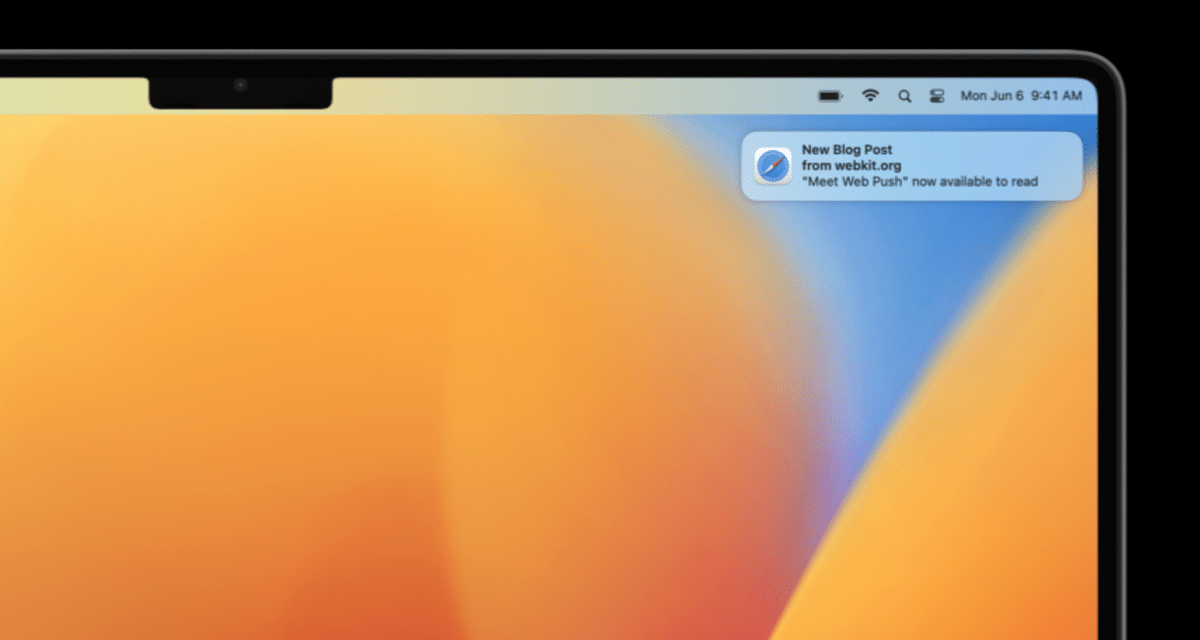 Safari 16 unterstützt Web-Push-Benachrichtigungen – auch auf iPhones