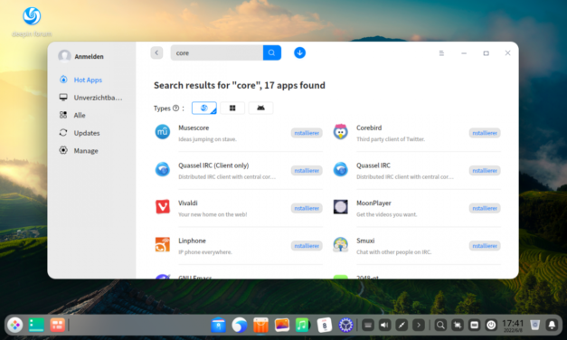Linux-Distribution Deepin 20.6 bringt kleinere Neuerungen