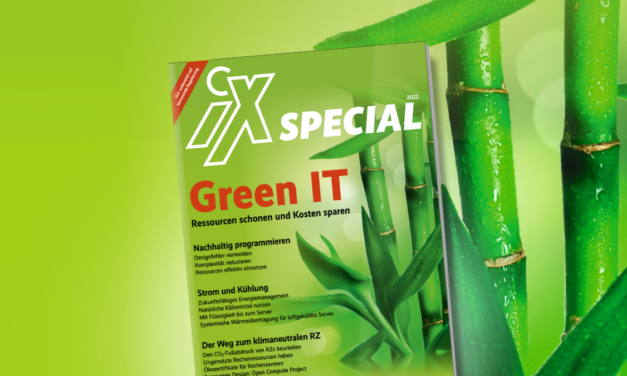 heise-Angebot: Green IT – Ressourcen schonen und Kosten sparen