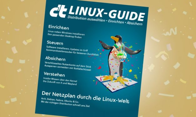 heise-Angebot: c’t Linux-Guide: Distributionen wählen, System einrichten und absichern