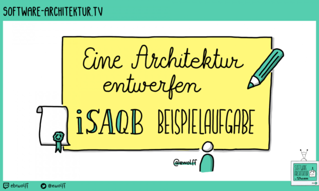 software-architektur.tv: Technologieauswahl – iSAQB Advanced Beispielaufgabe