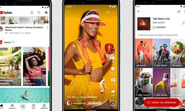 Youtube Shorts verzeichnet über 1,5 Milliarden monatliche Zuschauer