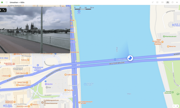 Apple Karten: Neue deutsche Städte in Apples Street View
