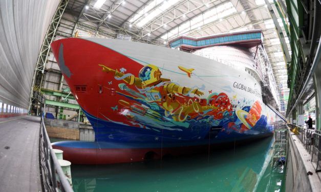 MV Werften: Eines der größten Kreuzfahrtschiffe der Welt, die Global Dream II, soll verschrottet werden
