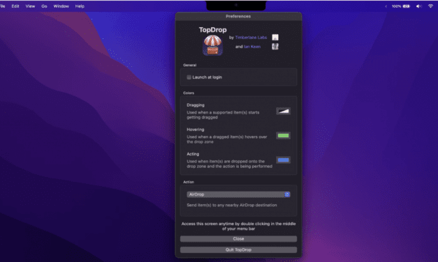 Notch mal nützlich: App schiebt AirDrop in die Mac-Einkerbung