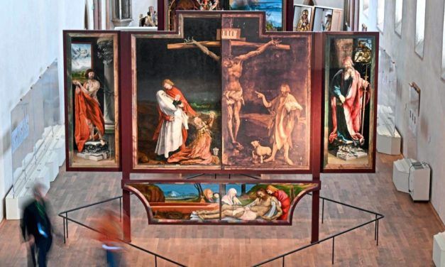 Neue Details am berühmten Isenheimer Altar in Colmar zu sehen