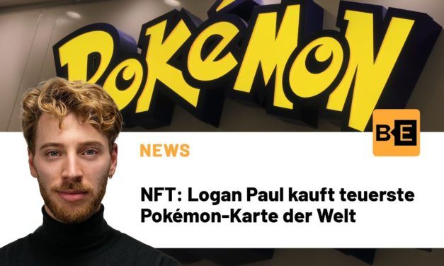 NFT: Logan Paul kauft teuerste Pokémon-Karte der Welt