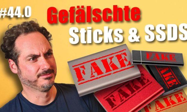 Gefälschte Sticks, SSDs und SD-Karten | c’t uplink 44.0
