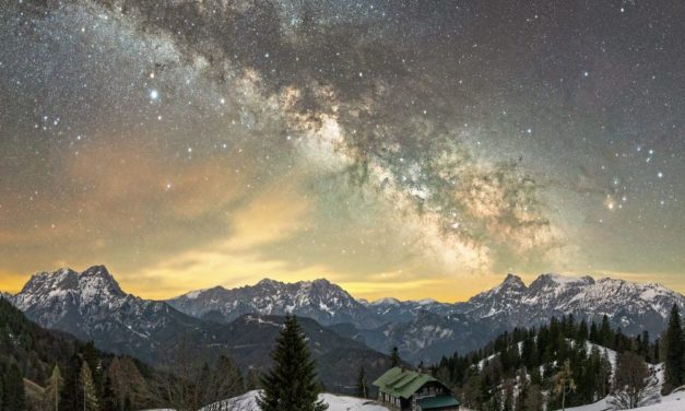 Atemberaubendes Video zeigt Österreichs Nachthimmel im Zeitraffer