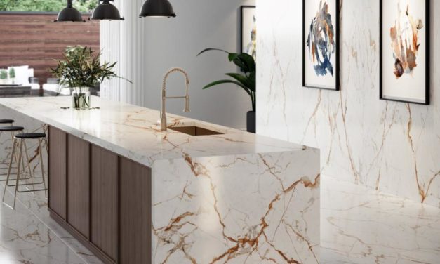 Design der Woche: Unkomplizierte Marmoroptik für die Küche