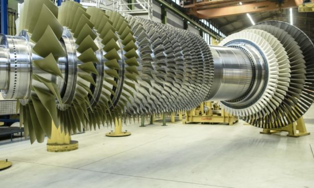 Eine Turbine setzt Europa unter Druck