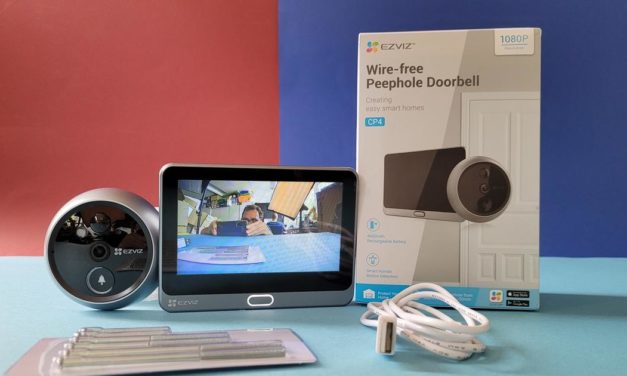 Ezviz CP4 im Test: Smarter Türspion mit Klingel, Kamera und Display