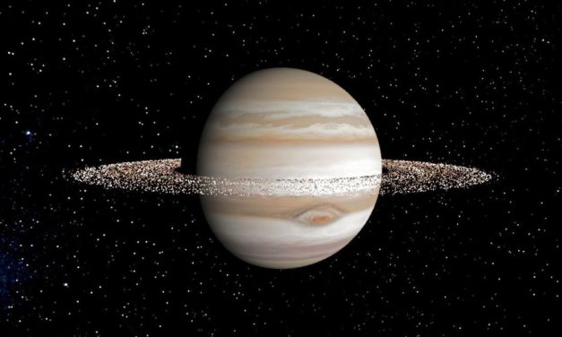 Warum Jupiter keine gigantischen Ringe wie der Saturn hat